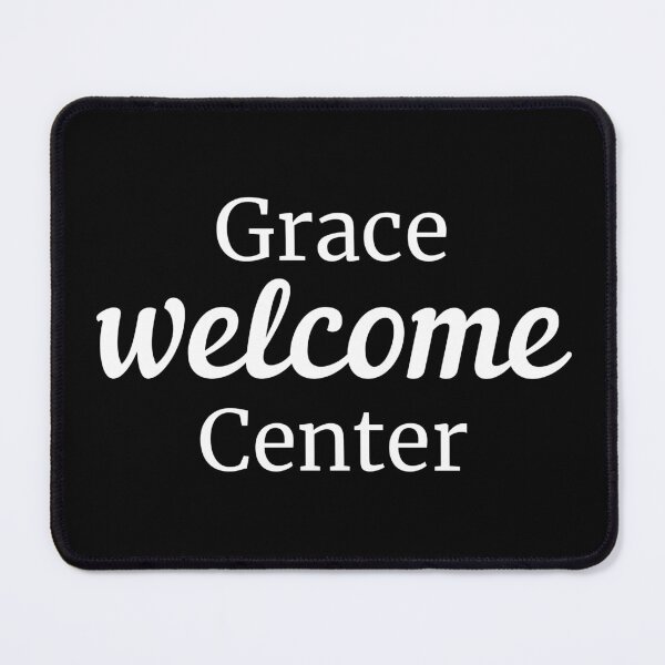 Item preview, Grace Welcome Center - White Logo designed and sold by GWC-Kenosha.