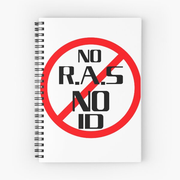 Item preview, No RAS, No ID, 4th Amendment rights, we the people awareness  designed and sold by Tiffany Glassco.
