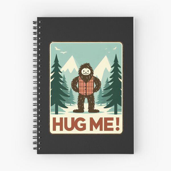 Item preview, Friendly Bigfoot Funny Hug Me! designed and sold by CosmoLush.