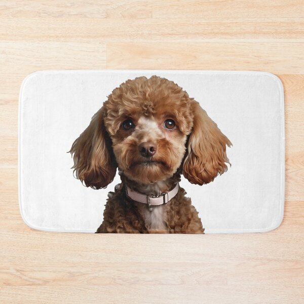 Item preview, Adorable Brown Poodle is Intelligent, elegant, and playful dog designed and sold by terrasirius.
