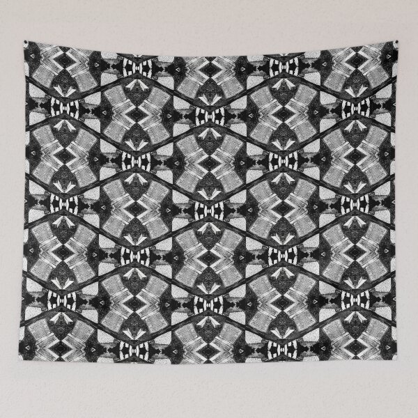 Item preview, Graveyard Checks black and white designed and sold by Nickdavisinghe.