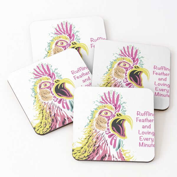 Item preview, Ruffling Feather Hen Ba-gock! designed and sold by Kiki-Collection.