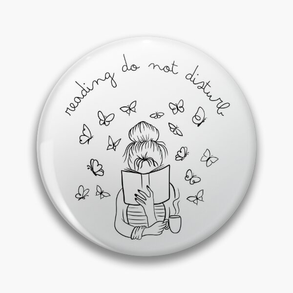 Item preview, butterfly reading do not disturb woman Aesthetic designed and sold by AestHenni17.