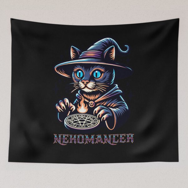 Item preview, Nekomancer - Wizard Cat designed and sold by SeledineArt.