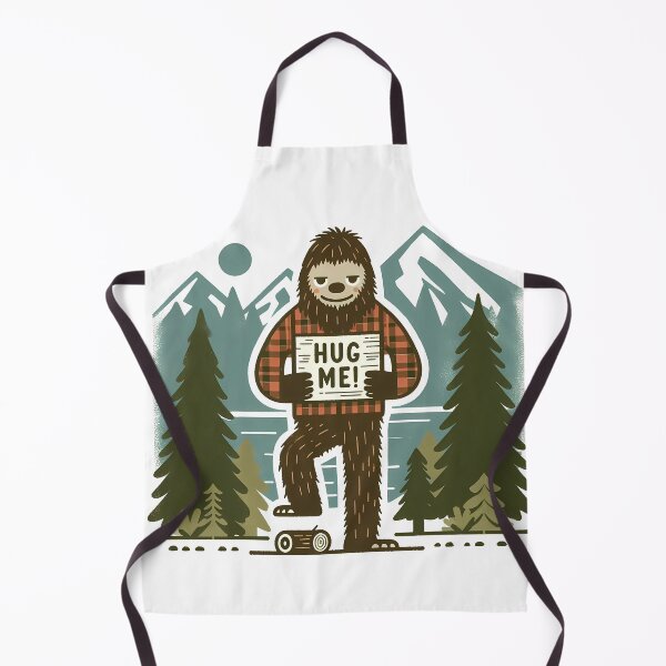 Item preview, Friendly Bigfoot Funny Hug Me! designed and sold by CosmoLush.