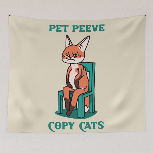 Item preview, PET PEEVE COPY CAT INTERVIEW designed and sold by 3nityoneart.