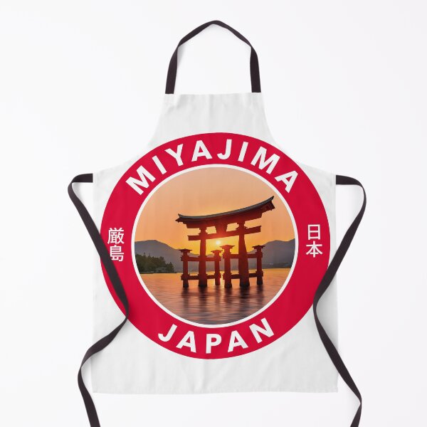 Item preview, Miyajima, Japan Round Emblem designed and sold by travelwitheric.