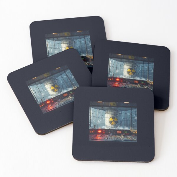 Item preview, Damaged and Abandoned Nuclear Power Station Control Room - Design 2 designed and sold by nikkolaus.
