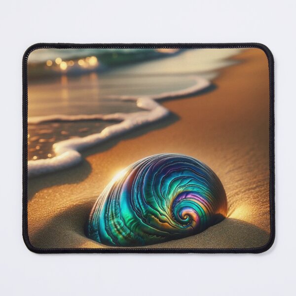 Item preview, Paua Shell on Beach designed and sold by Kiwiaroha.
