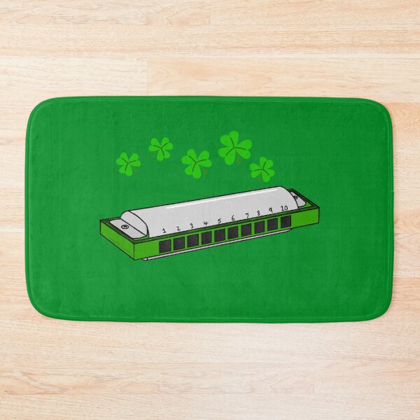 Item preview, Harmonica St Patrick's Day Harmonicist Irish Musician designed and sold by doodlerob.