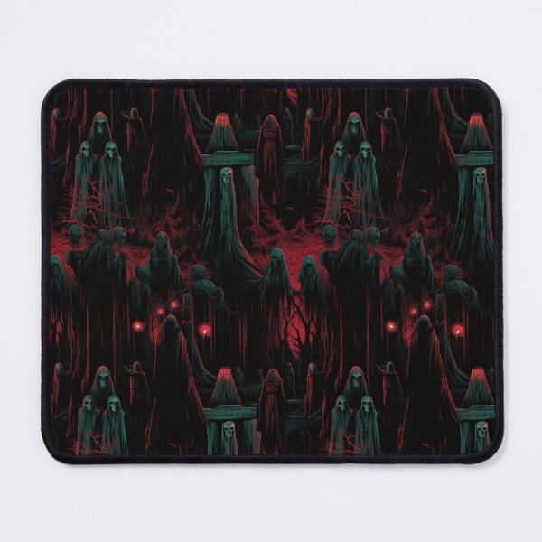 Item preview, Ritual in the wood - Synthwave Cyberpunk pattern designed and sold by GlitchGrotesque.