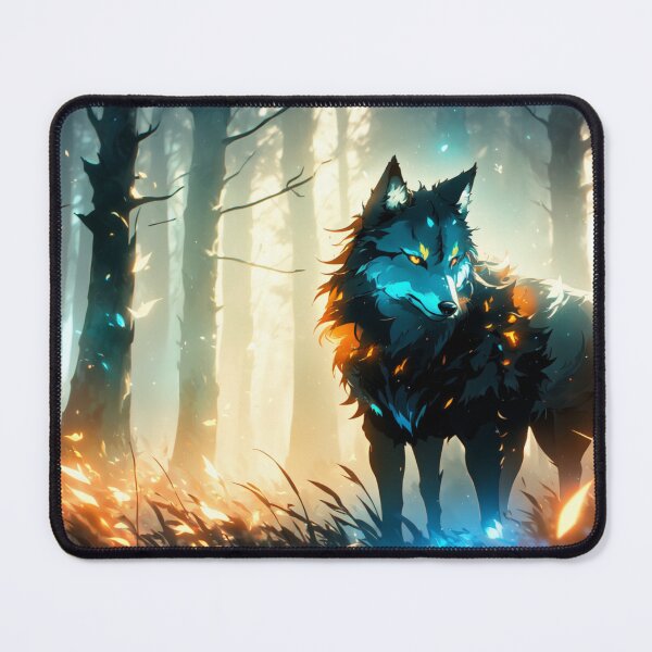 Item preview, Lone Wolf inside Forest  designed and sold by MeraStyle.