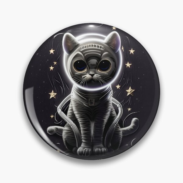 Item preview, Cosmic Voyager: The Spacefaring Cat Digital Art designed and sold by WASABIgreen.