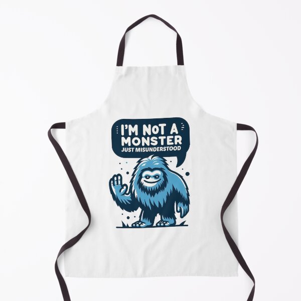 Item preview, Friendly Bigfoot I'm not a Monster just Misunderstood Funny designed and sold by CosmoLush.
