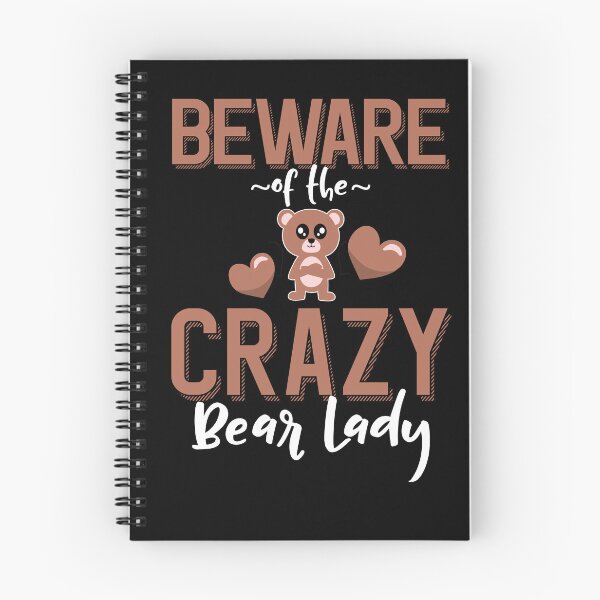 Item preview, Beware of the Crazy Bear Lady designed and sold by eternallygifted.