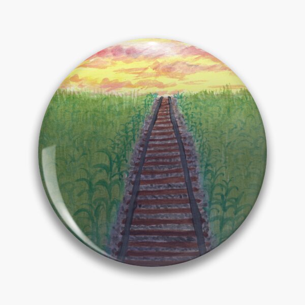 Item preview, Traintracks in a cornfield designed and sold by LordWolff.