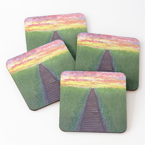 Item preview, Traintracks in a cornfield designed and sold by LordWolff.