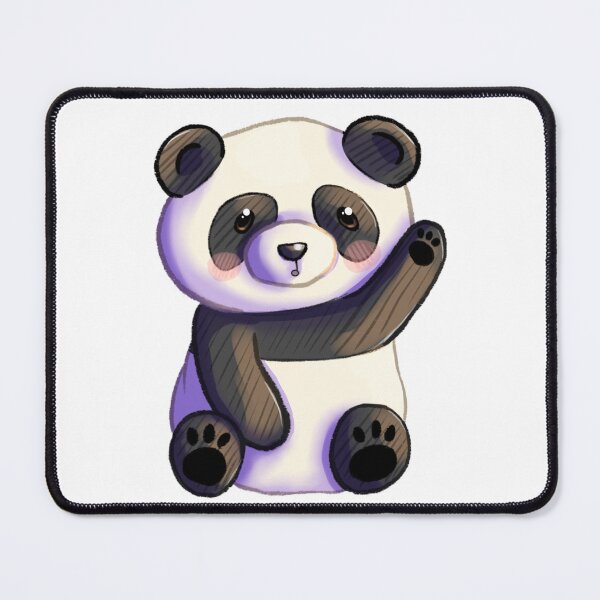 Item preview, Cute Waving Panda designed and sold by PrincessPeneloP.