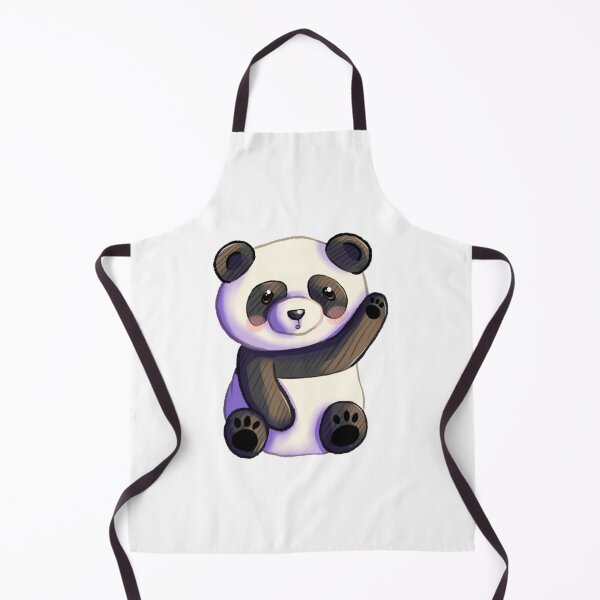 Item preview, Cute Waving Panda designed and sold by PrincessPeneloP.