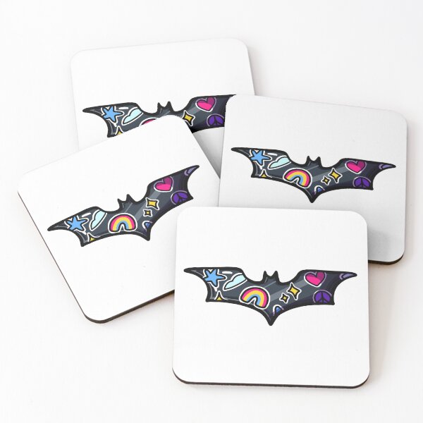 Item preview, Batarang with stickers designed and sold by meggurt-.
