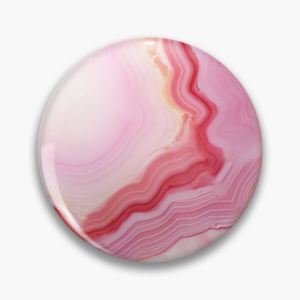 Item preview, Unique Pink Agate Abstract Art Design Nature Print designed and sold by fluffstuffgifts.
