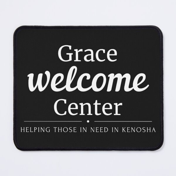 Item preview, Grace Welcome Center - White Logo w/ Tagline designed and sold by GWC-Kenosha.