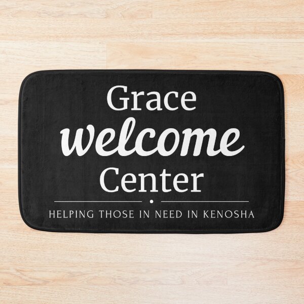 Item preview, Grace Welcome Center - White Logo w/ Tagline designed and sold by GWC-Kenosha.