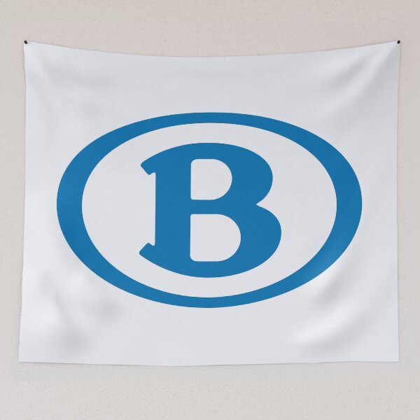 Item preview, National Railway Company of Belgium Trains Vintage Effect Logo designed and sold by Maljonic.
