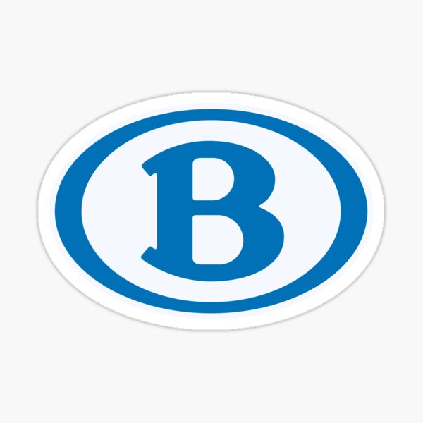 Item preview, National Railway Company of Belgium Trains Vintage Effect Logo designed and sold by Maljonic.