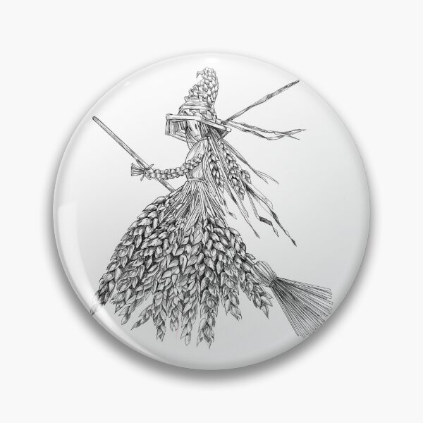 Item preview, Corn Dolly Witch designed and sold by TraceyEvansArt.