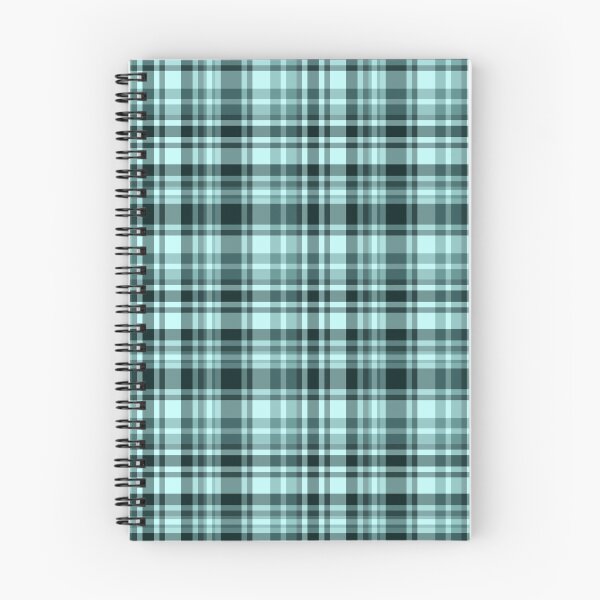 Aperçu de l'œuvre Plaid rétro sarcelle créée et vendue par GemStudios.