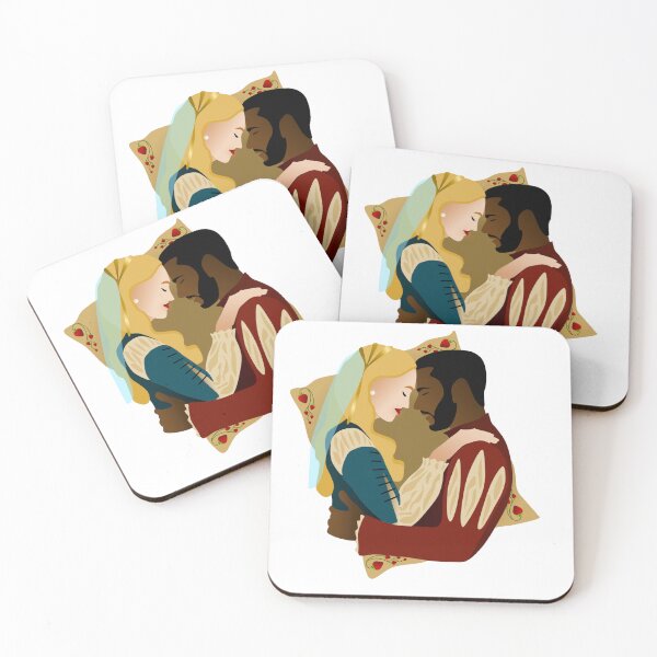 Item preview, Othello and Desdemona designed and sold by Sbiatch.