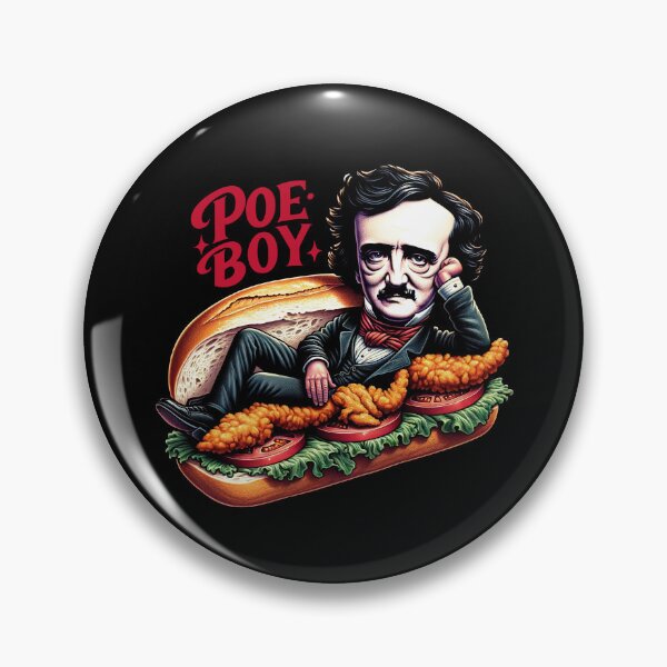 Item preview, Edgar Allan Poe Funny Poe Boy Sandwich designed and sold by PoeandCoLit.