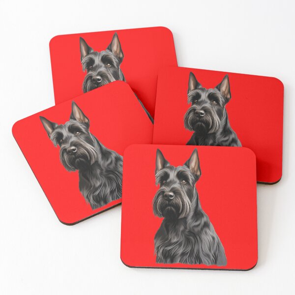 Item preview, Scottish Terrier Dog Owner Watercolor Full Face Art Design designed and sold by fantasticdesign.