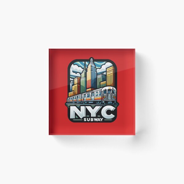 Item preview, New York Subway NYC Subway Train designed and sold by MayaDelaye.