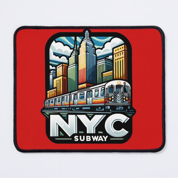 Item preview, New York Subway NYC Subway Train designed and sold by MayaDelaye.