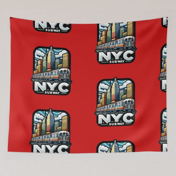 Item preview, New York Subway NYC Subway Train designed and sold by MayaDelaye.