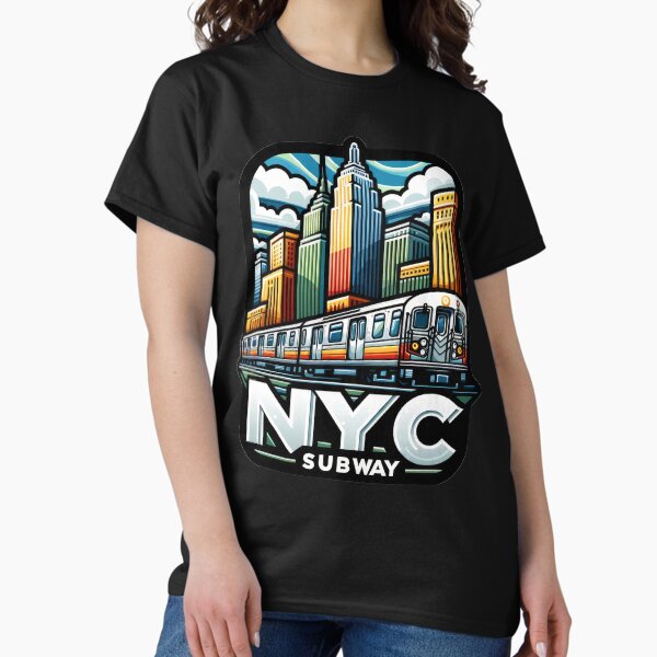 Item preview, New York Subway NYC Subway Train designed and sold by MayaDelaye.