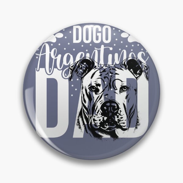 Item preview, "Dogo Argentino Dad - Proud Pet Owner Graphic" designed and sold by ChromaticBlend.