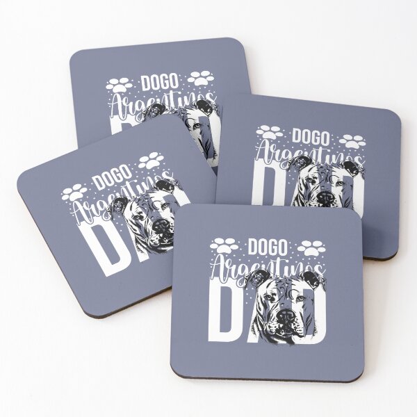 Item preview, "Dogo Argentino Dad - Proud Pet Owner Graphic" designed and sold by ChromaticBlend.