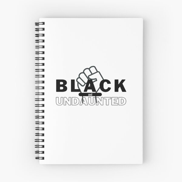 Item preview, Black and Undaunted I am Black History Motivational Design designed and sold by MimsTees.