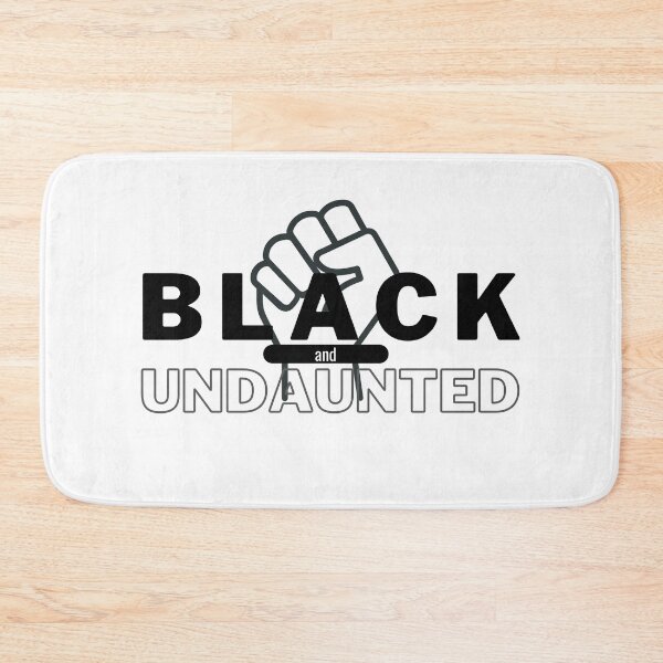 Item preview, Black and Undaunted I am Black History Motivational Design designed and sold by MimsTees.