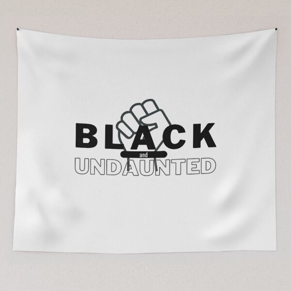 Item preview, Black and Undaunted I am Black History Motivational Design designed and sold by MimsTees.