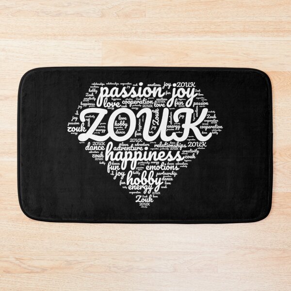 Item preview, Zouk phrases in diamond shape, Zouk dancers designed and sold by Szkicerka.