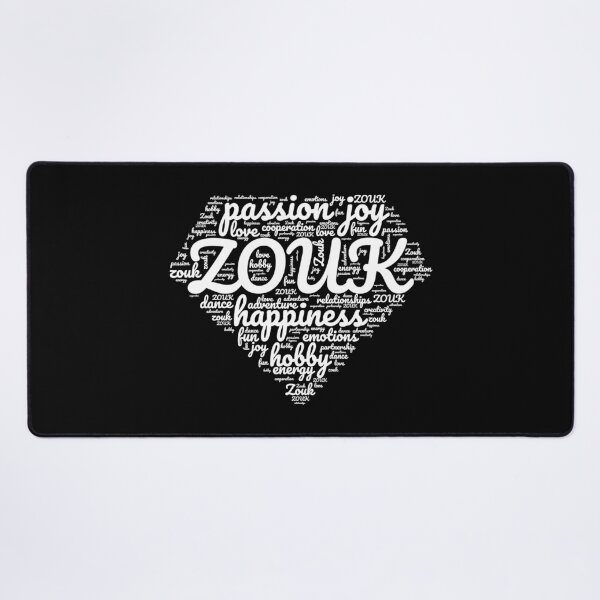 Item preview, Zouk phrases in diamond shape, Zouk dancers designed and sold by Szkicerka.