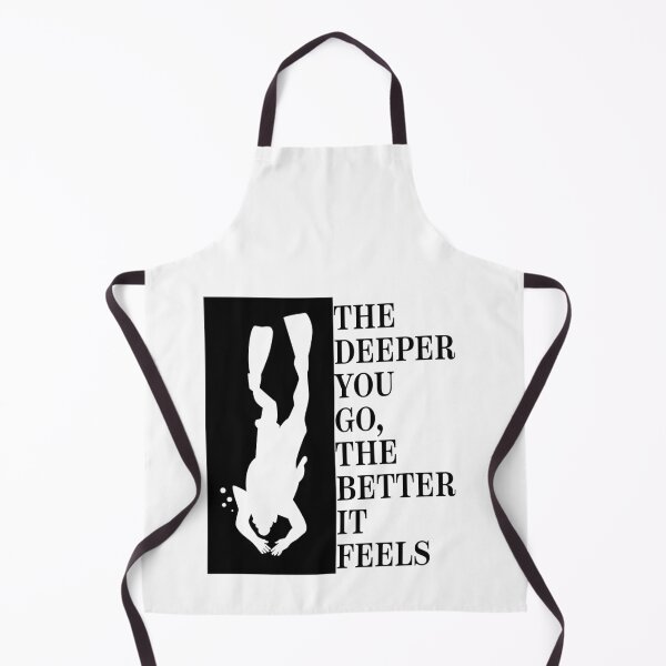 Aperçu de l'œuvre The Deeper You Go, The Better It Feels - Scuba Diving créée et vendue par vpcg-design.