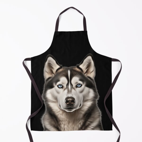 Item preview, Siberian Husky Pet Dog Owner Watercolor Full Face Art Design designed and sold by fantasticdesign.