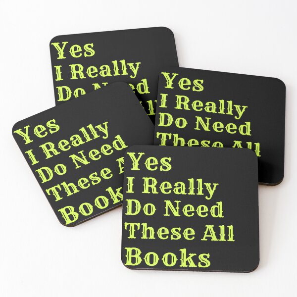 Item preview,  Yes I Really Need All These Books  designed and sold by Wiss2Arts.