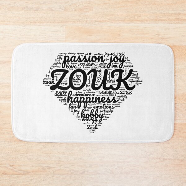 Item preview, Zouk phrases in diamond shape, Zouk dancers designed and sold by Szkicerka.
