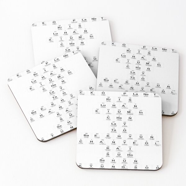 Item preview, exo periodic table designed and sold by BtsArmy02.